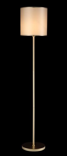 Торшер SERGIO PT1 GOLD Crystal Lux  бежевый 1 лампа, основание золотое в стиле современный
 фото 3
